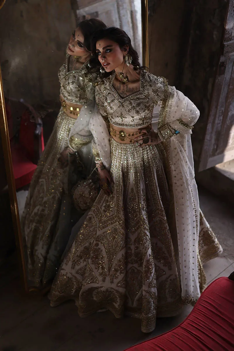 Pakistani Wedding Dress in Bridal Choli Lehenga Style