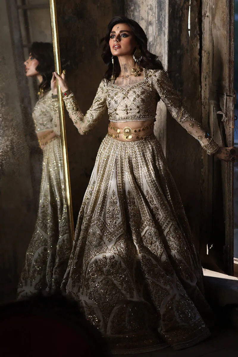 Pakistani Wedding Dress in Bridal Choli Lehenga Style