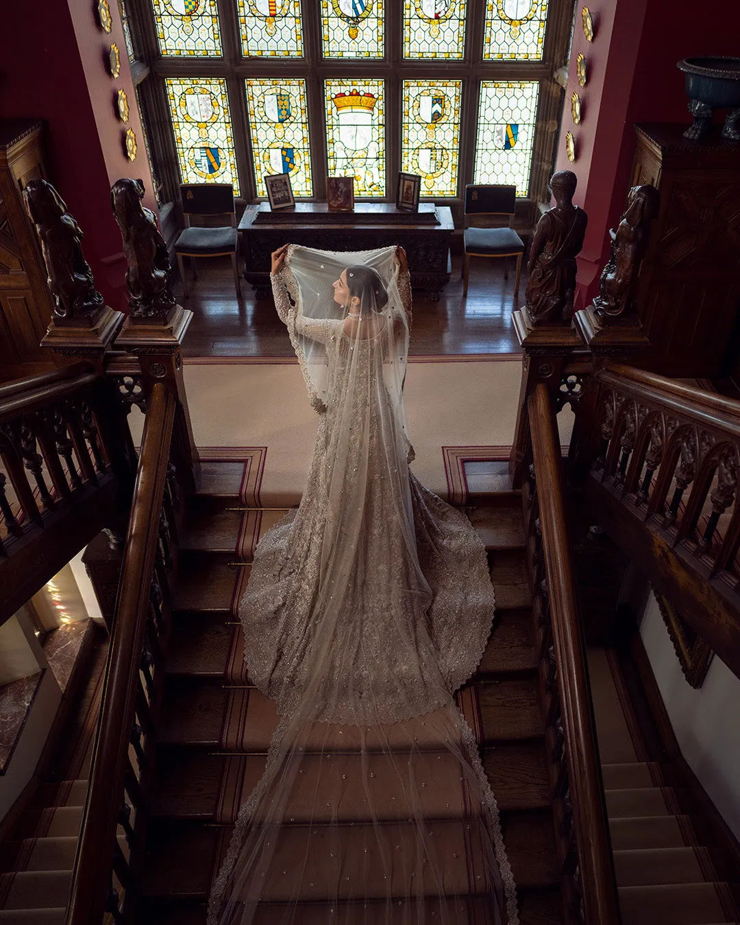 Pakistani Wedding Dress in Premium Bridal Gown Style