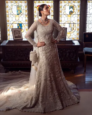 Pakistani Wedding Dress in Premium Bridal Gown Style