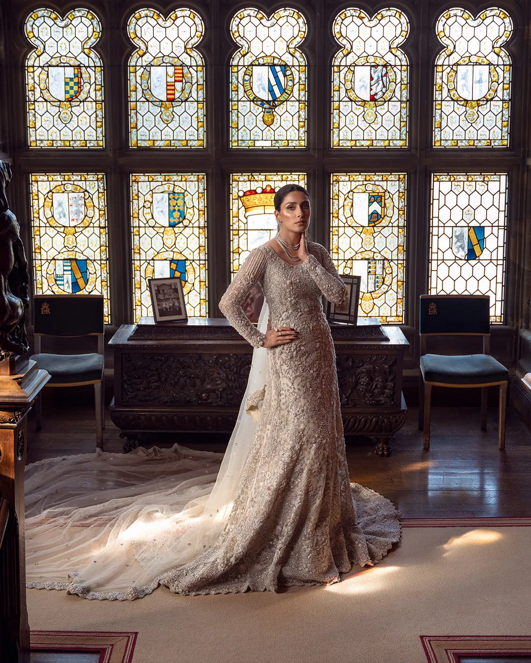 Pakistani Wedding Dress in Premium Bridal Gown Style
