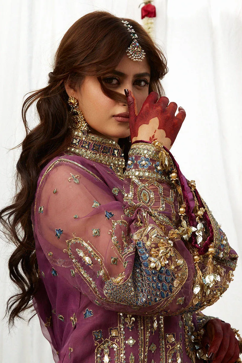Pakistani Wedding Gharara Dress in Premium Organza