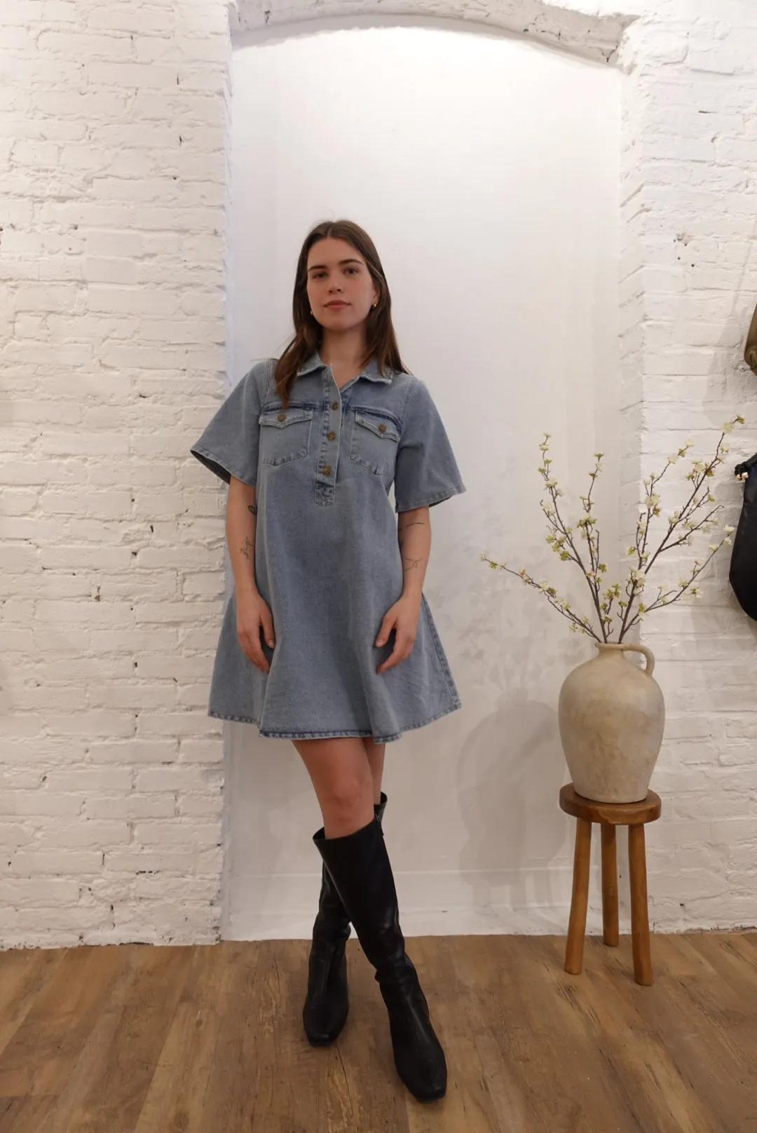 Paloma Denim Dress
