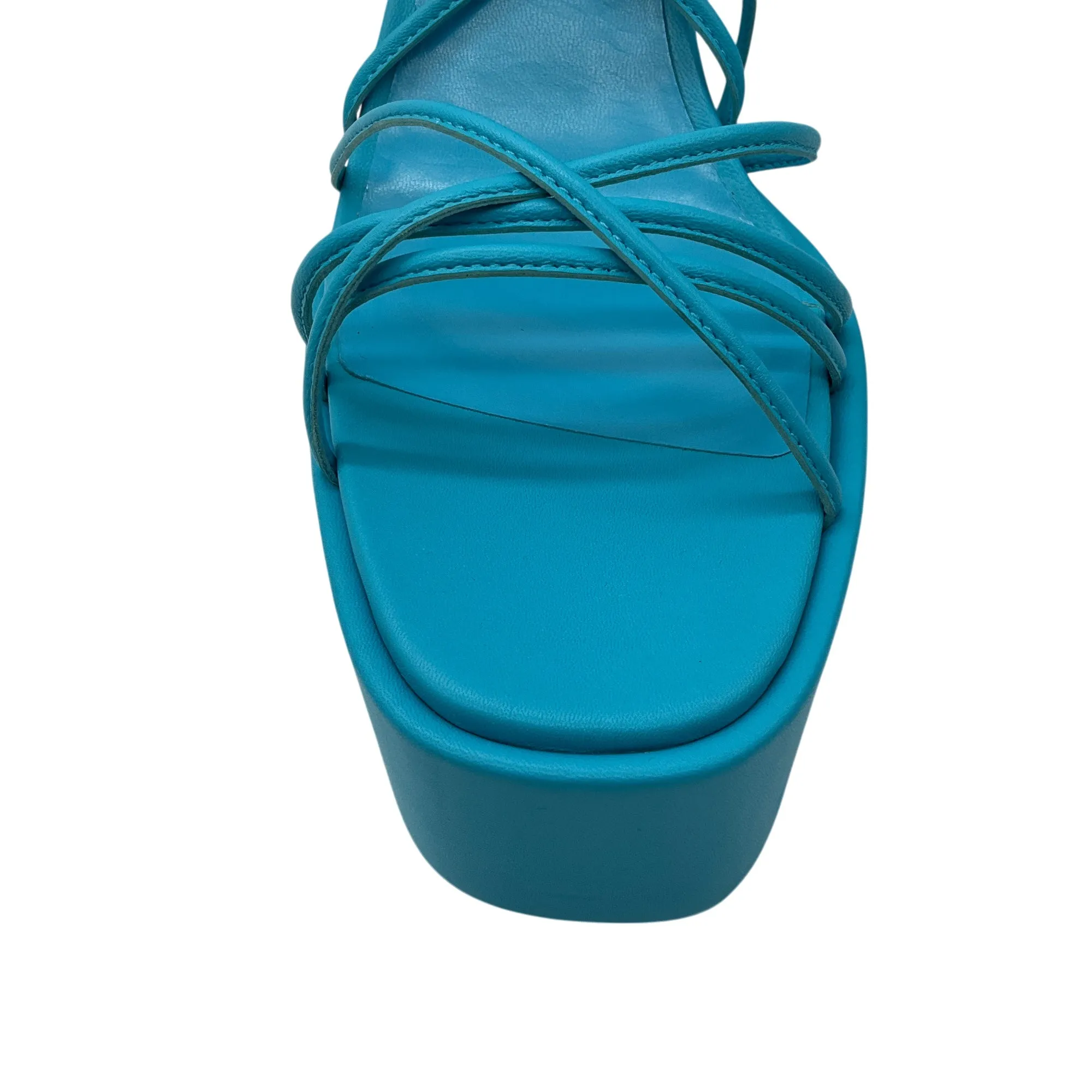 Paris Texas Light Blue Turquoise Malena High Sandals