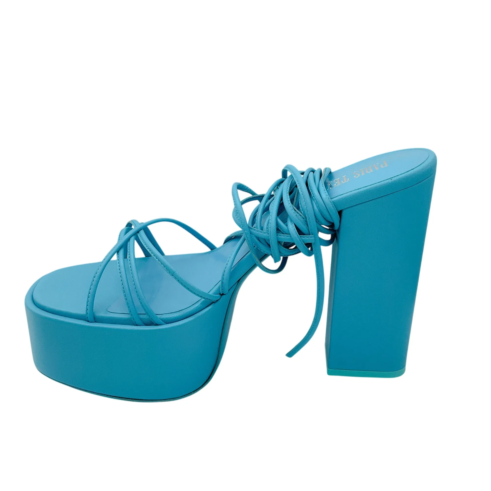Paris Texas Light Blue Turquoise Malena High Sandals