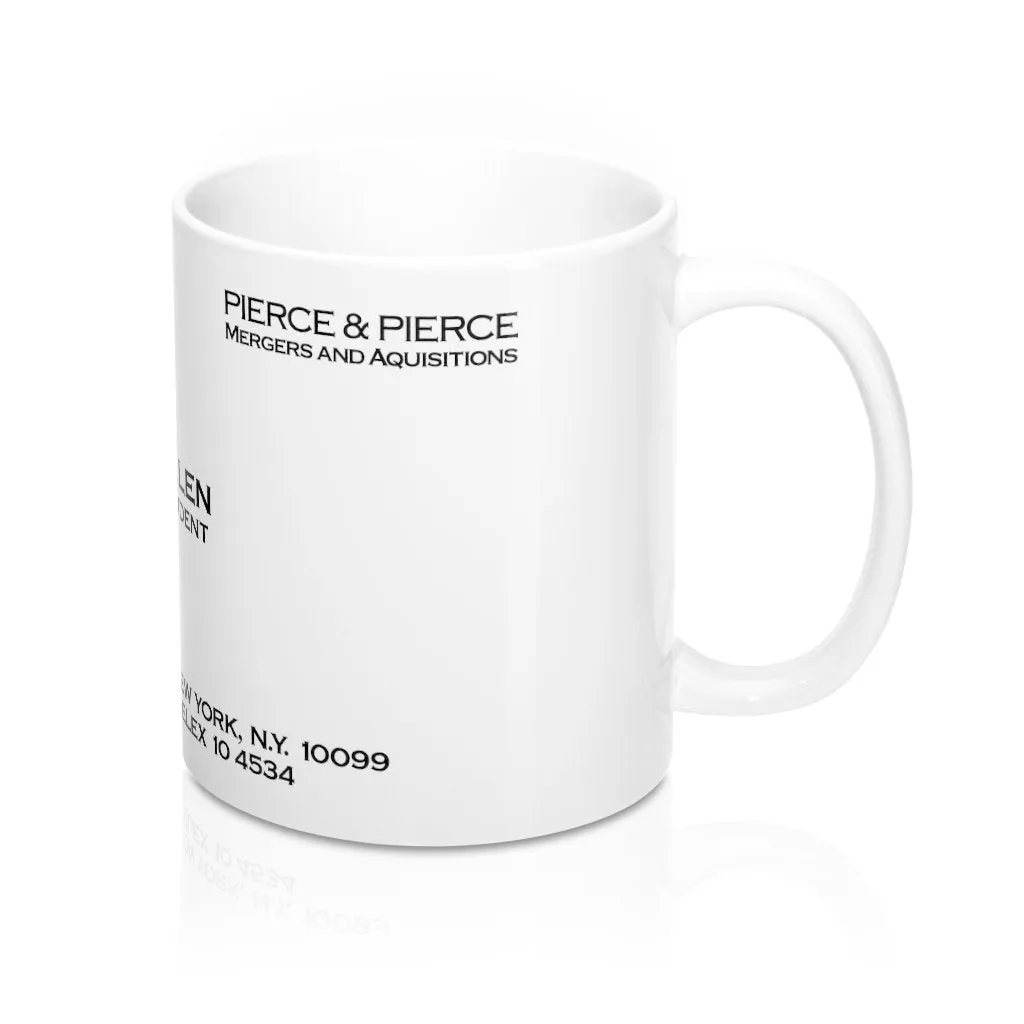 Paul Allen Business Card Coffee Mug