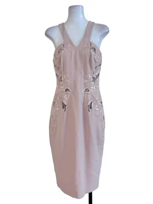 Peach Floral Dress