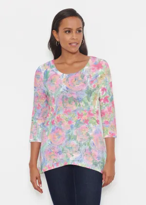Penelope (17255) ~ Katherine Hi-Lo Thermal Tunic