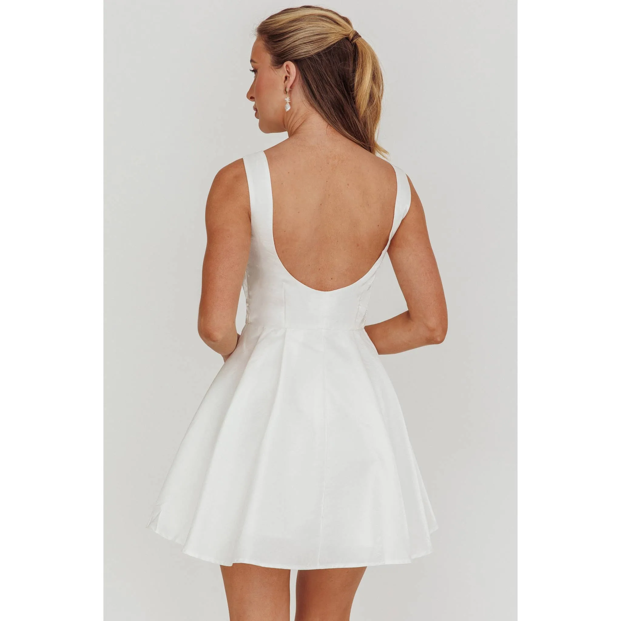 Peplum Mini Dress
