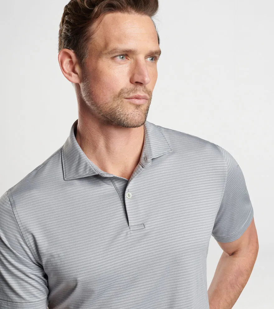 Peter Millar Empire Performance Polo - Grey