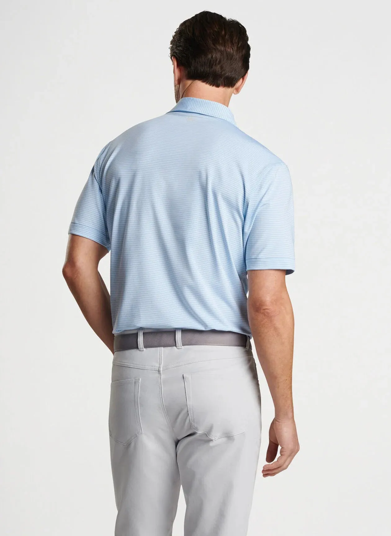 Peter Millar Hanover Performance Polo - Cyan