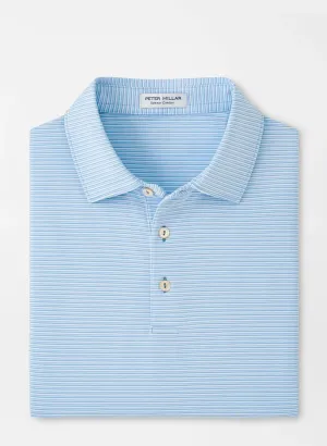 Peter Millar Hanover Performance Polo - Cyan