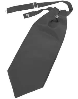 Pewter Luxury Satin Cravat