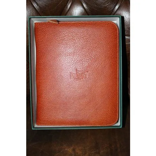 pheasant by R.D.Gomez made in Spain Havana  colored Leather   Case