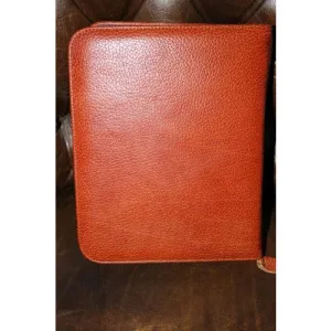 pheasant by R.D.Gomez made in Spain Havana  colored Leather   Case