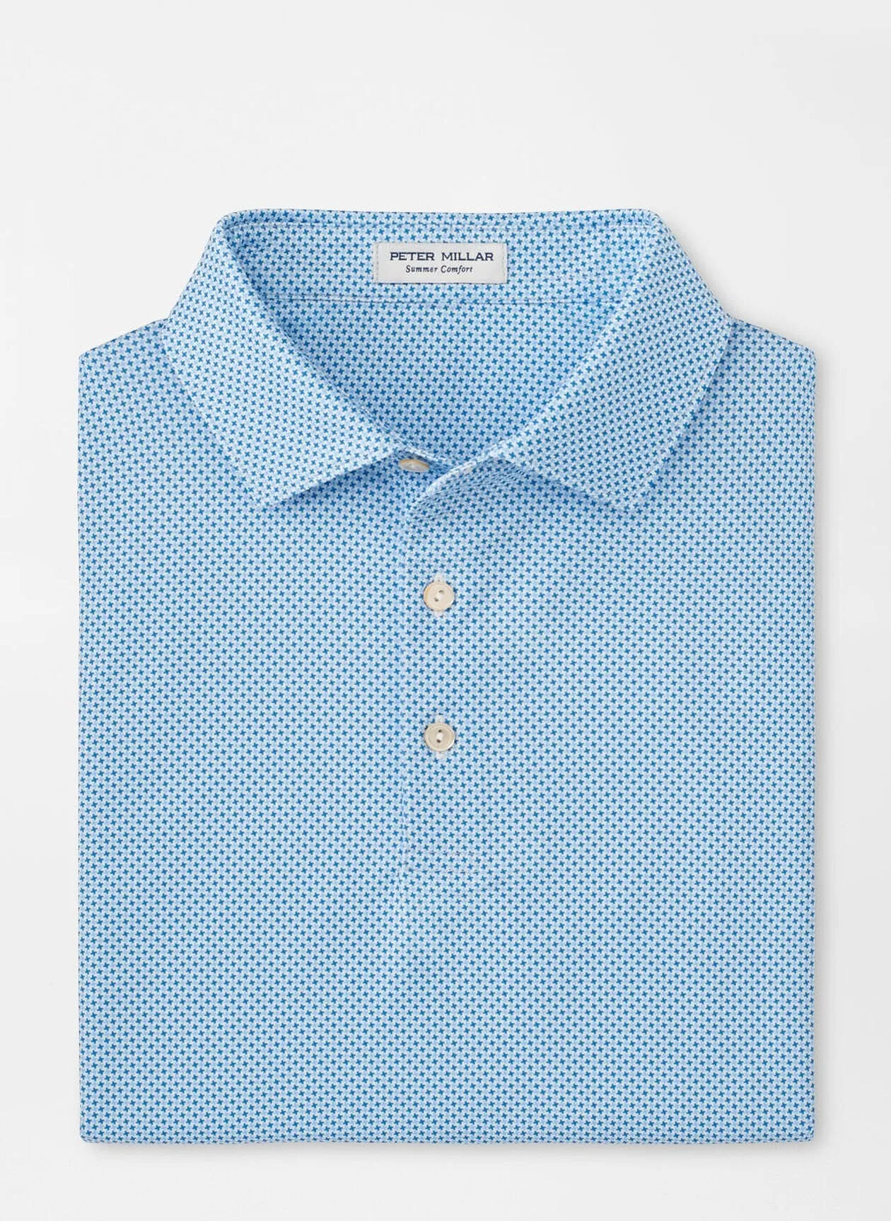 Phoenix Performance Jersey Polo (White/Sailor Blue)