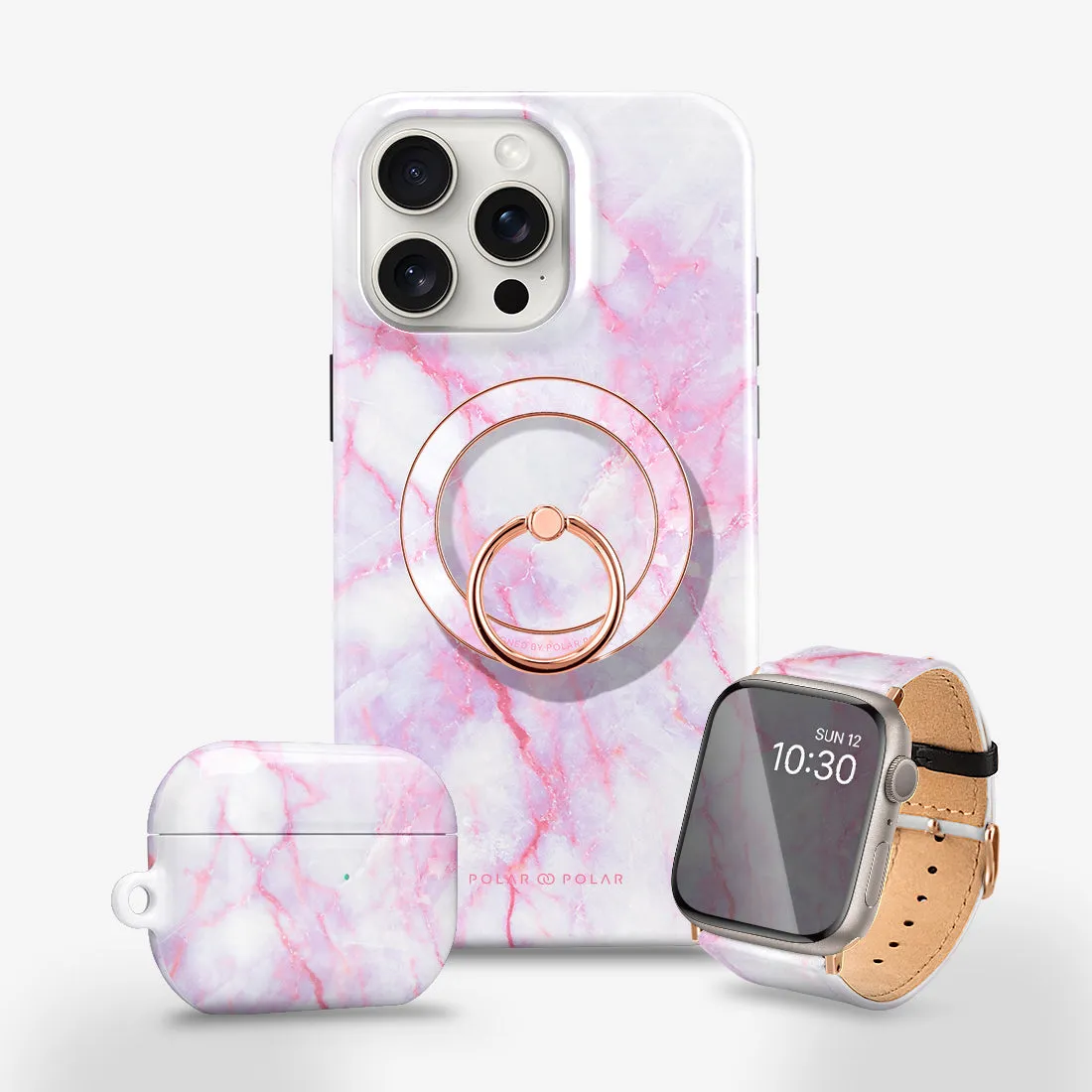 Pink White - Apple Watch Band