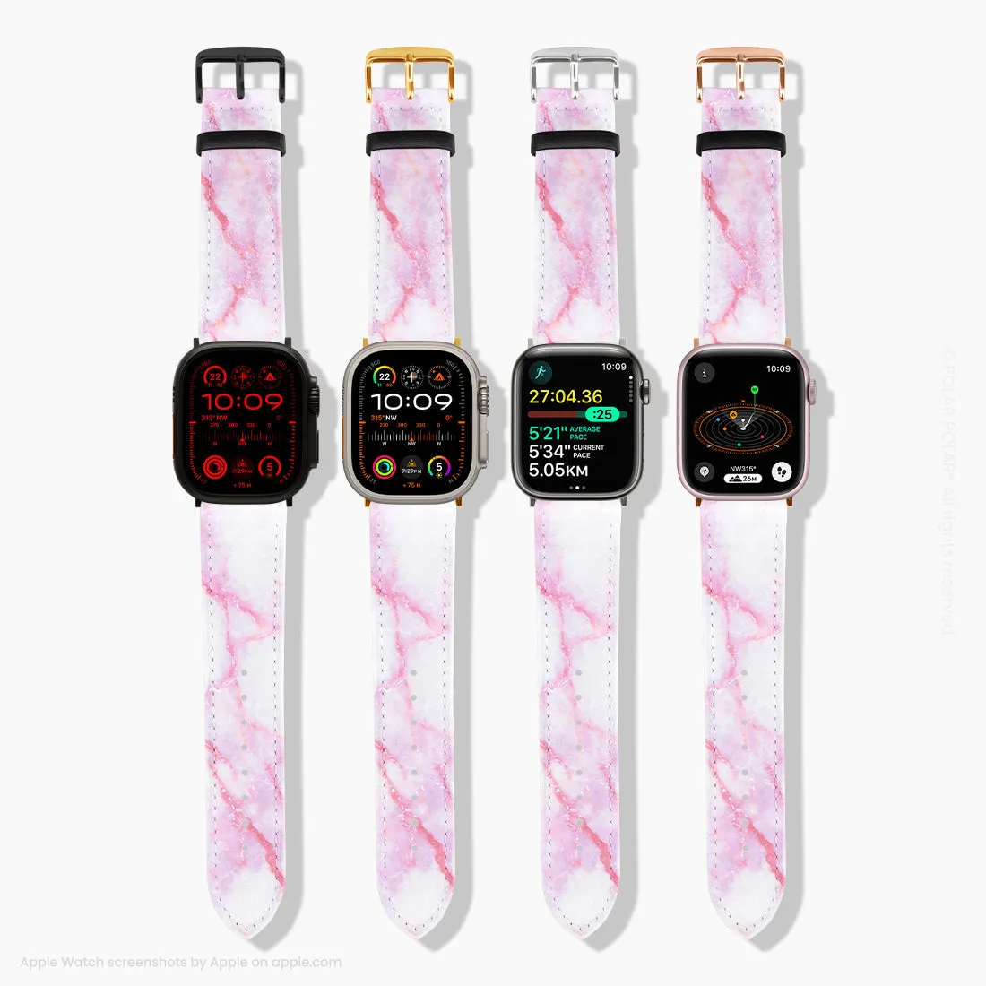 Pink White - Apple Watch Band