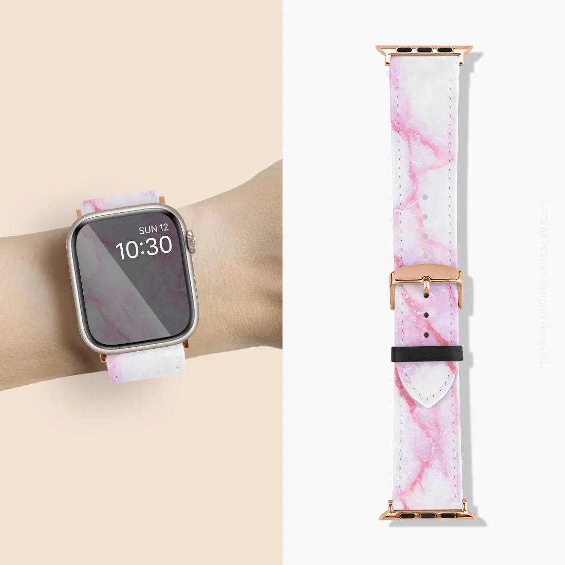 Pink White - Apple Watch Band