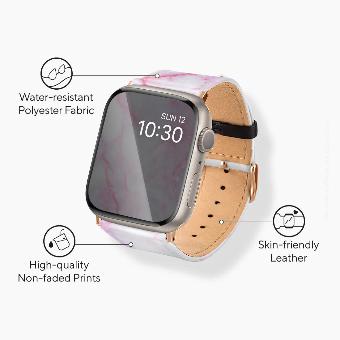 Pink White - Apple Watch Band