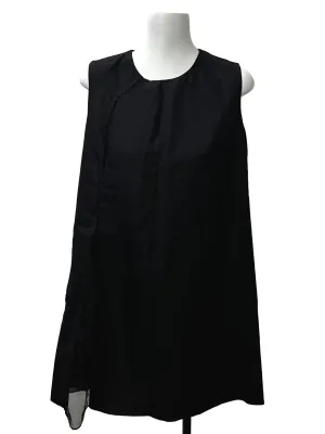 Plain Black Slip On Dress