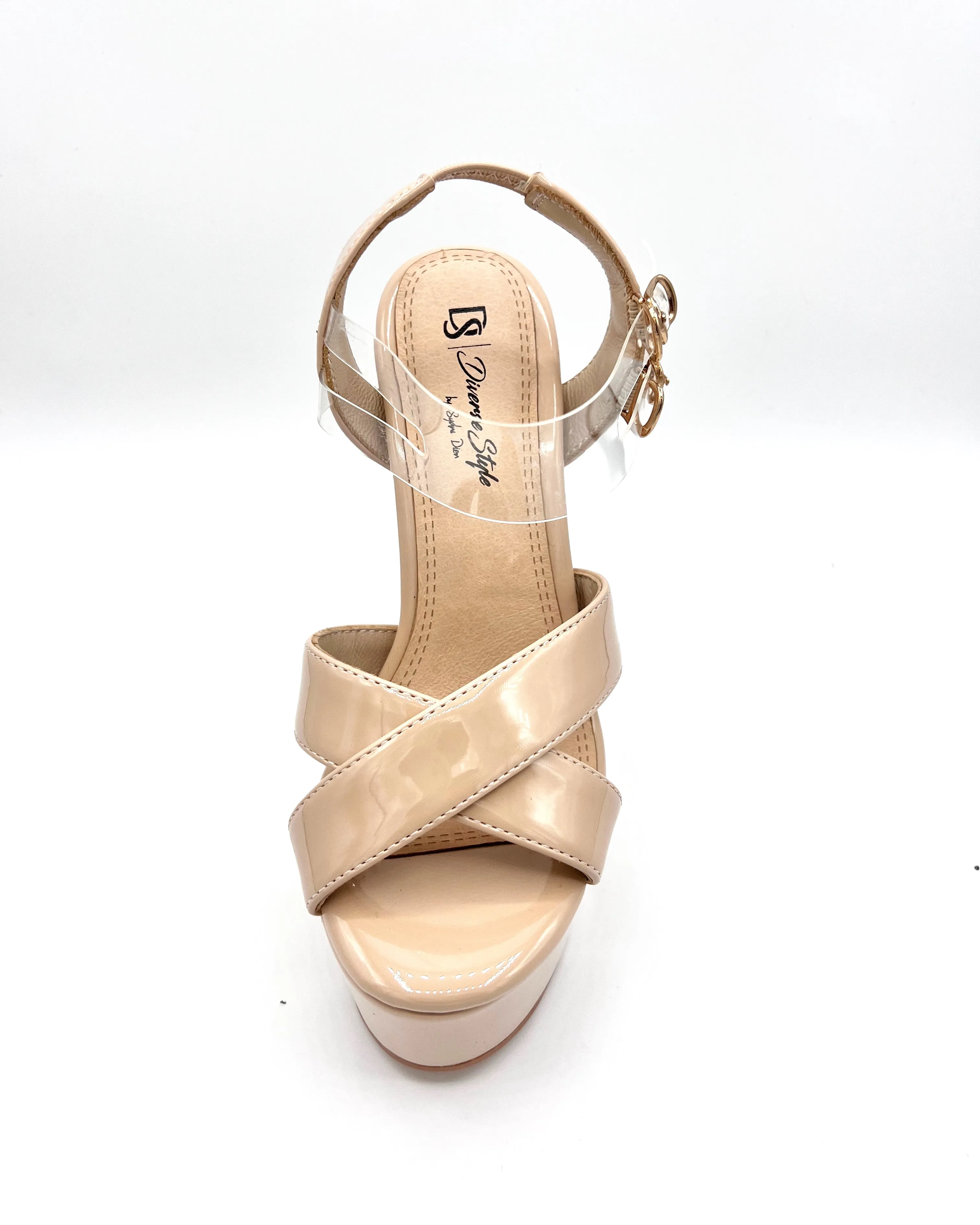 Platform Heel - Cashew