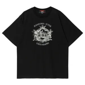 Pleasures x IUTER Alberto Tee | Black