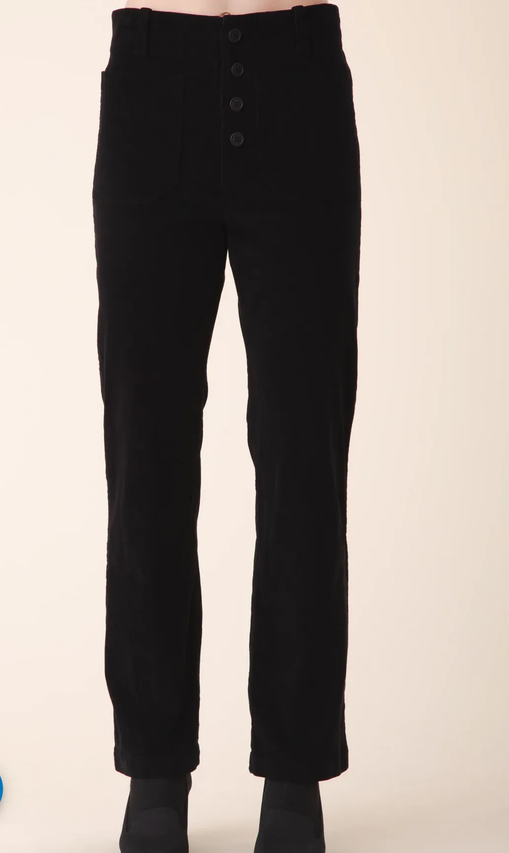 Prairie Underground Rikki Pant Corduroy in Black