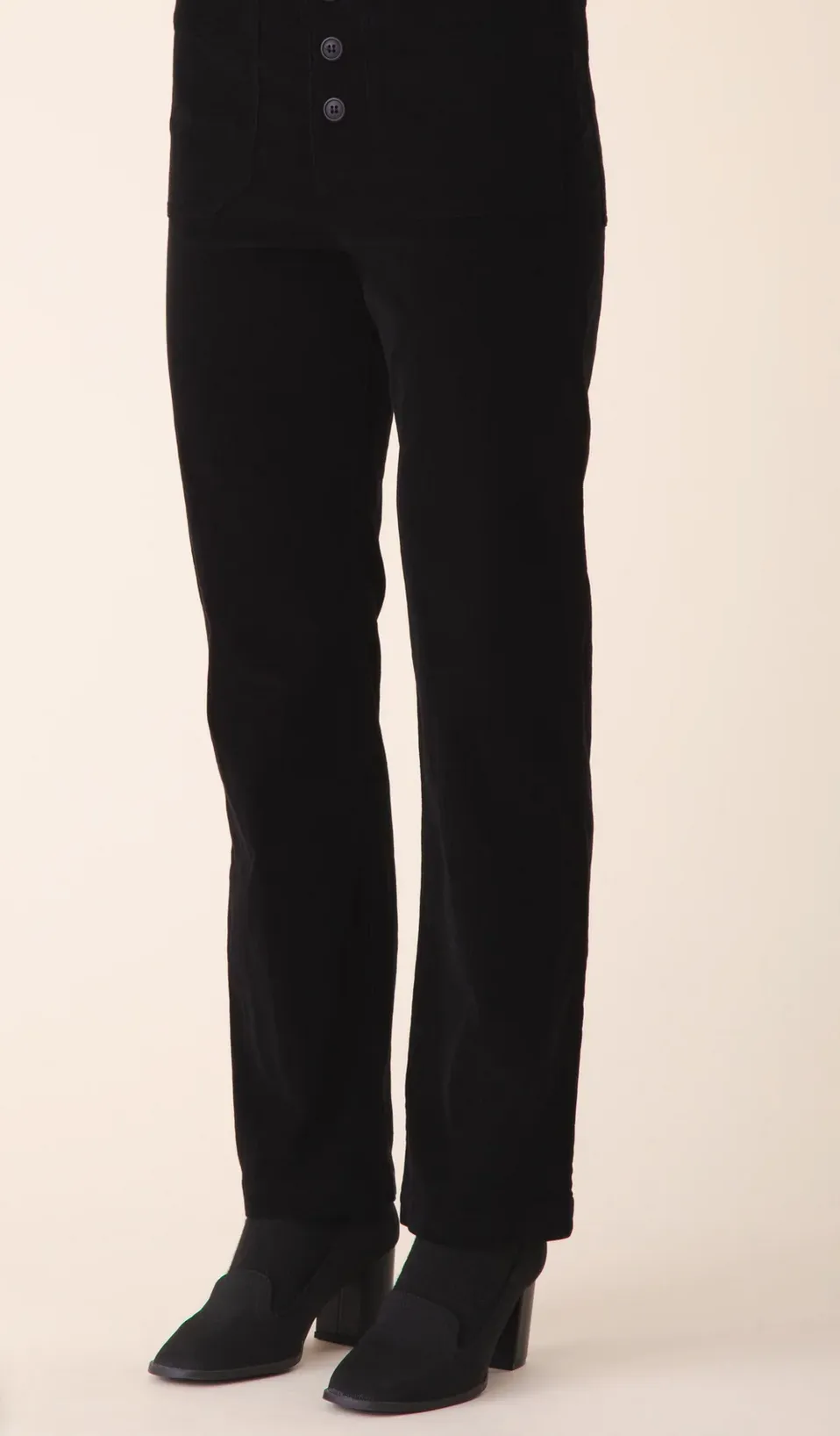 Prairie Underground Rikki Pant Corduroy in Black