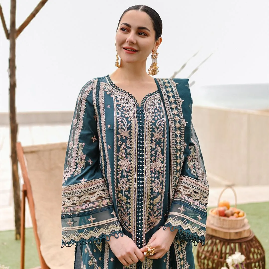 Premium Embroidered Kameez Trouser Pakistani Eid Dress