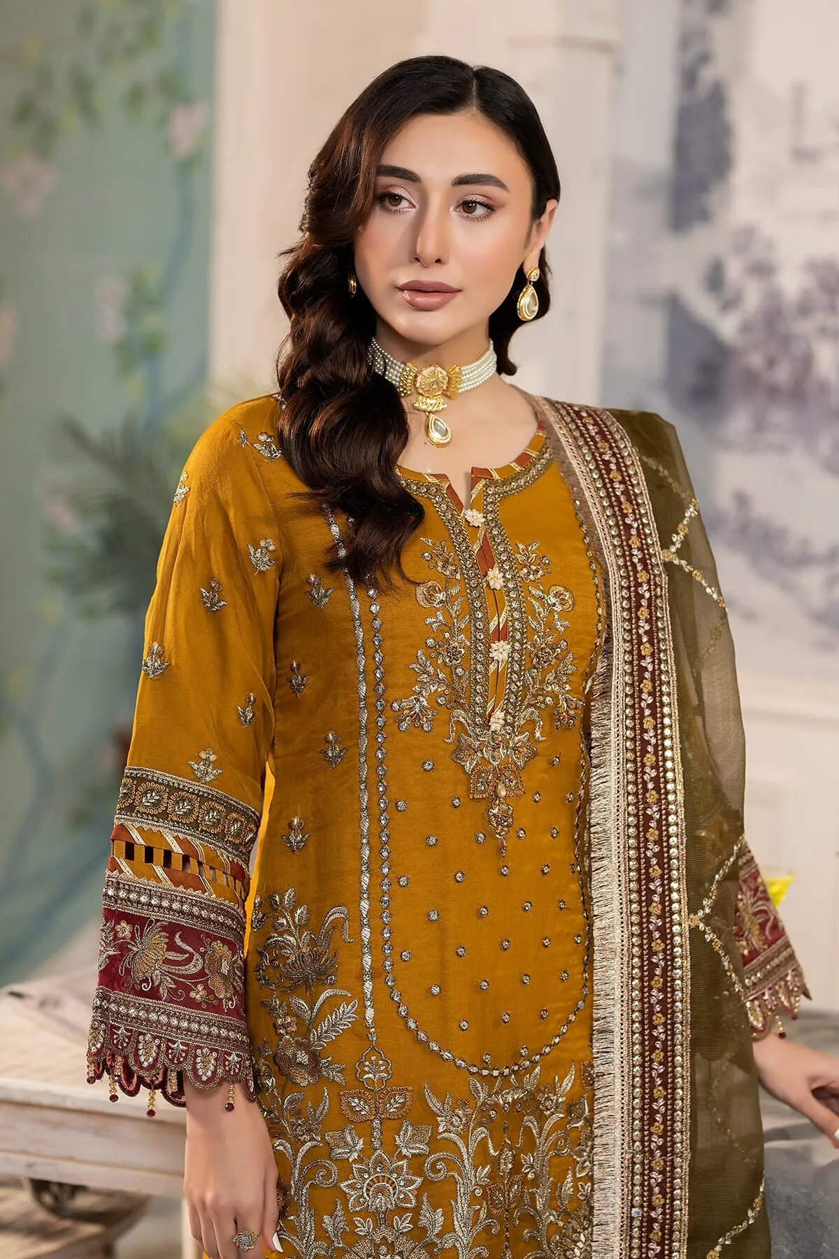 Premium Embroidered Salwar Kameez Pakistani Party Dress