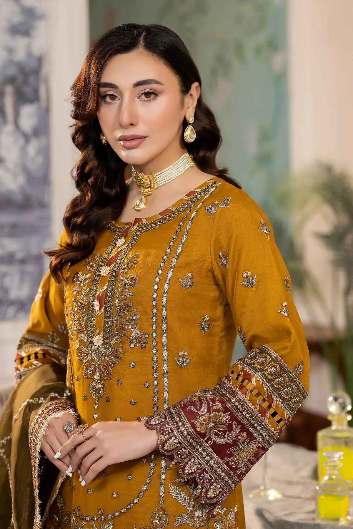 Premium Embroidered Salwar Kameez Pakistani Party Dress