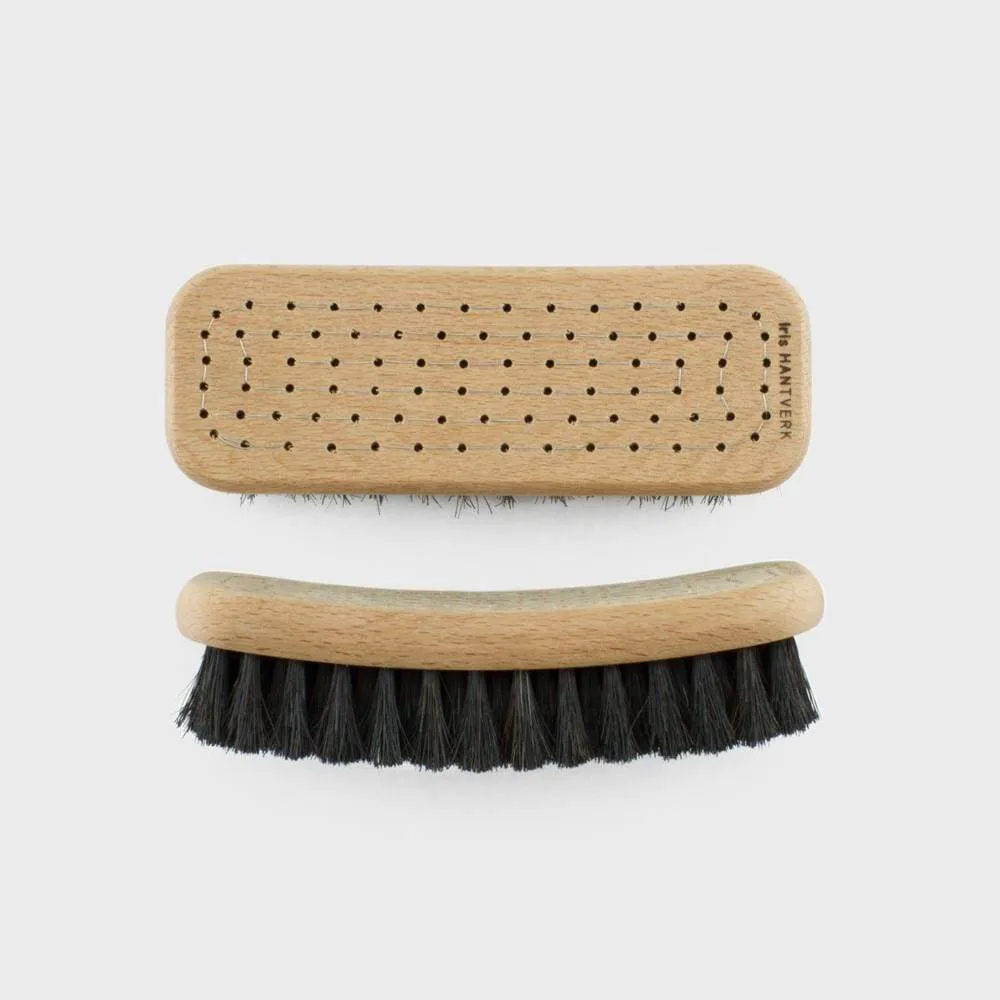 Premium Horsehair Shoe Brush | Otter Wax