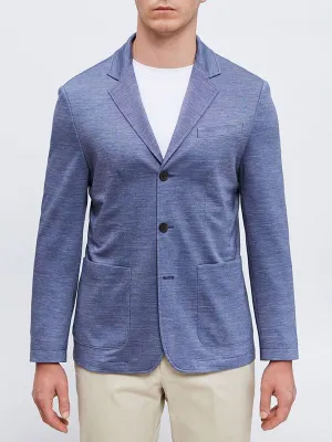 Premium Jersey Stretch D-Constructed Shirt Jacket