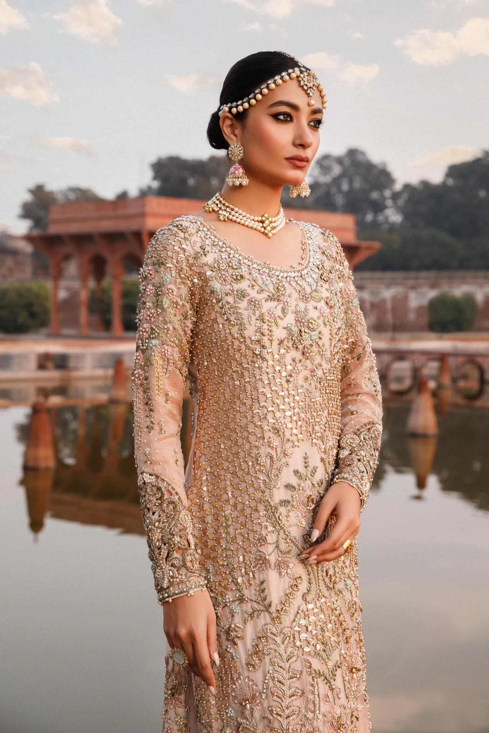 Premium Pakistani Bridal Lehenga Kameez Dupatta Traditional Pakistani Wedding Dress
