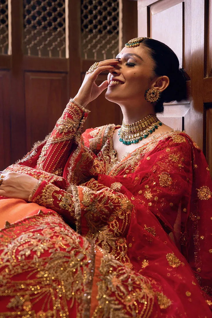Premium Pakistani Bridal Lehenga with Frock and Dupatta