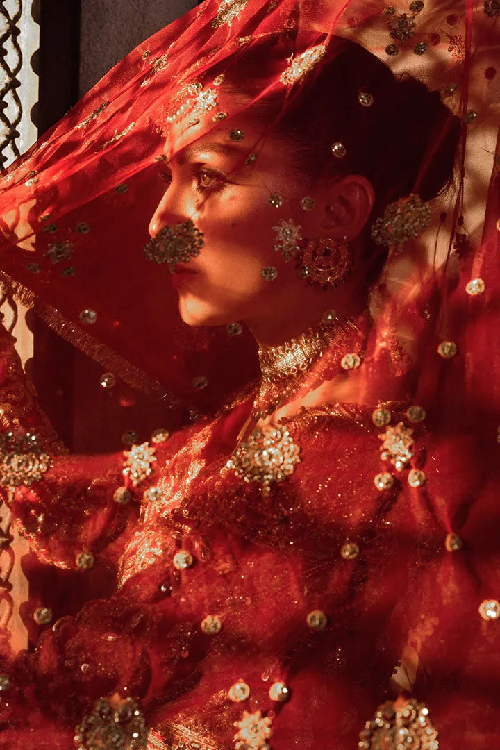 Premium Pakistani Bridal Lehenga with Frock and Dupatta