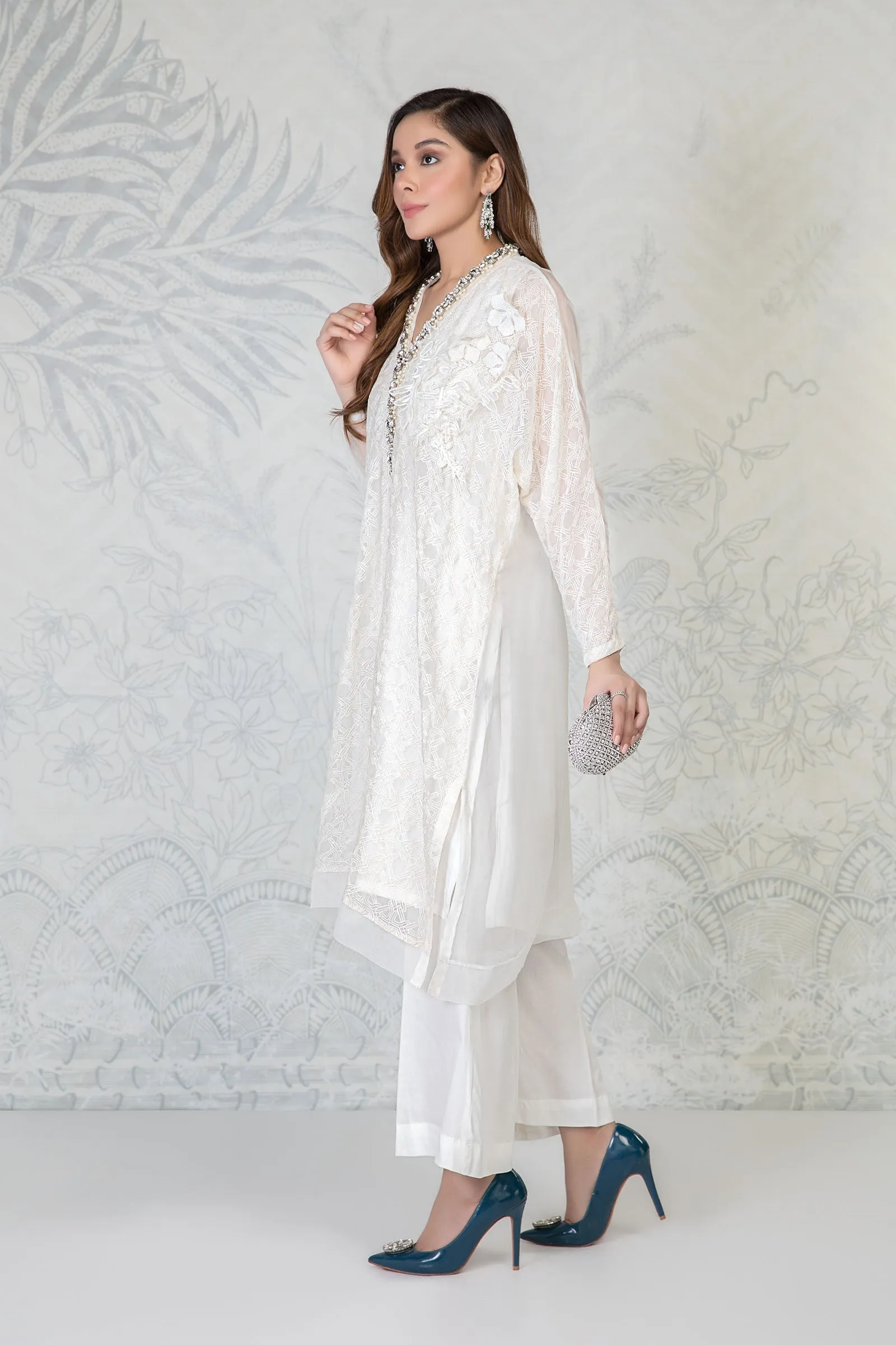Premium Pakistani Dress in Kameez Trouser Dupatta Style