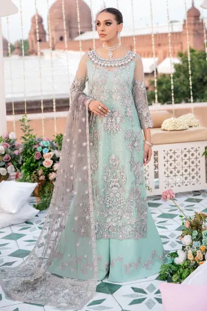 Premium Pakistani Party Dress in Embellished Sharara Kameez and Dupatta Style for Eid