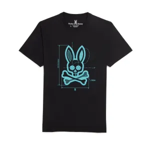 Psycho Bunny Depoe Graphic Tee - Black