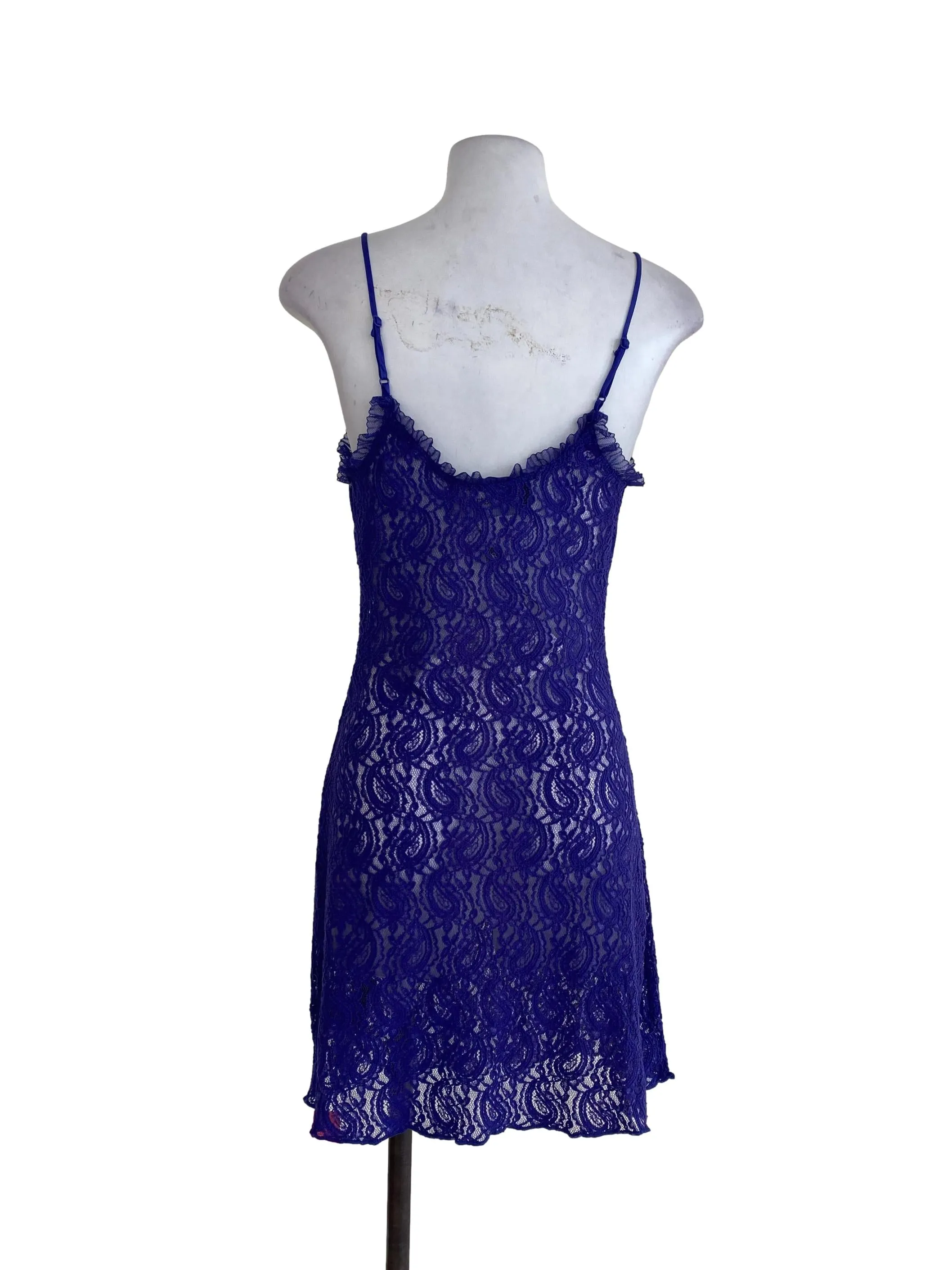 Purple Lace Dress