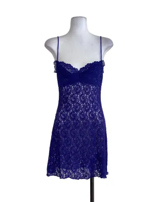Purple Lace Dress