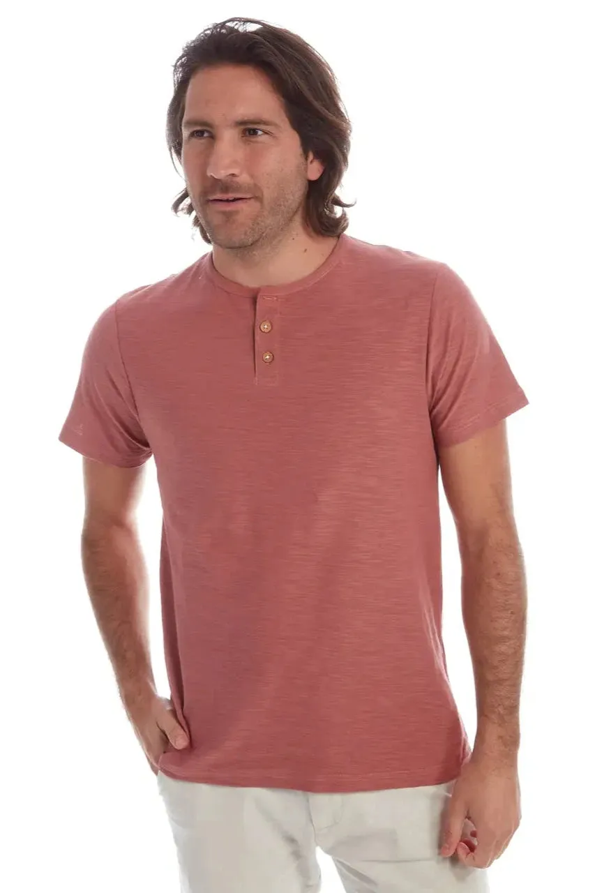 PX Short Sleeve Slub Henley