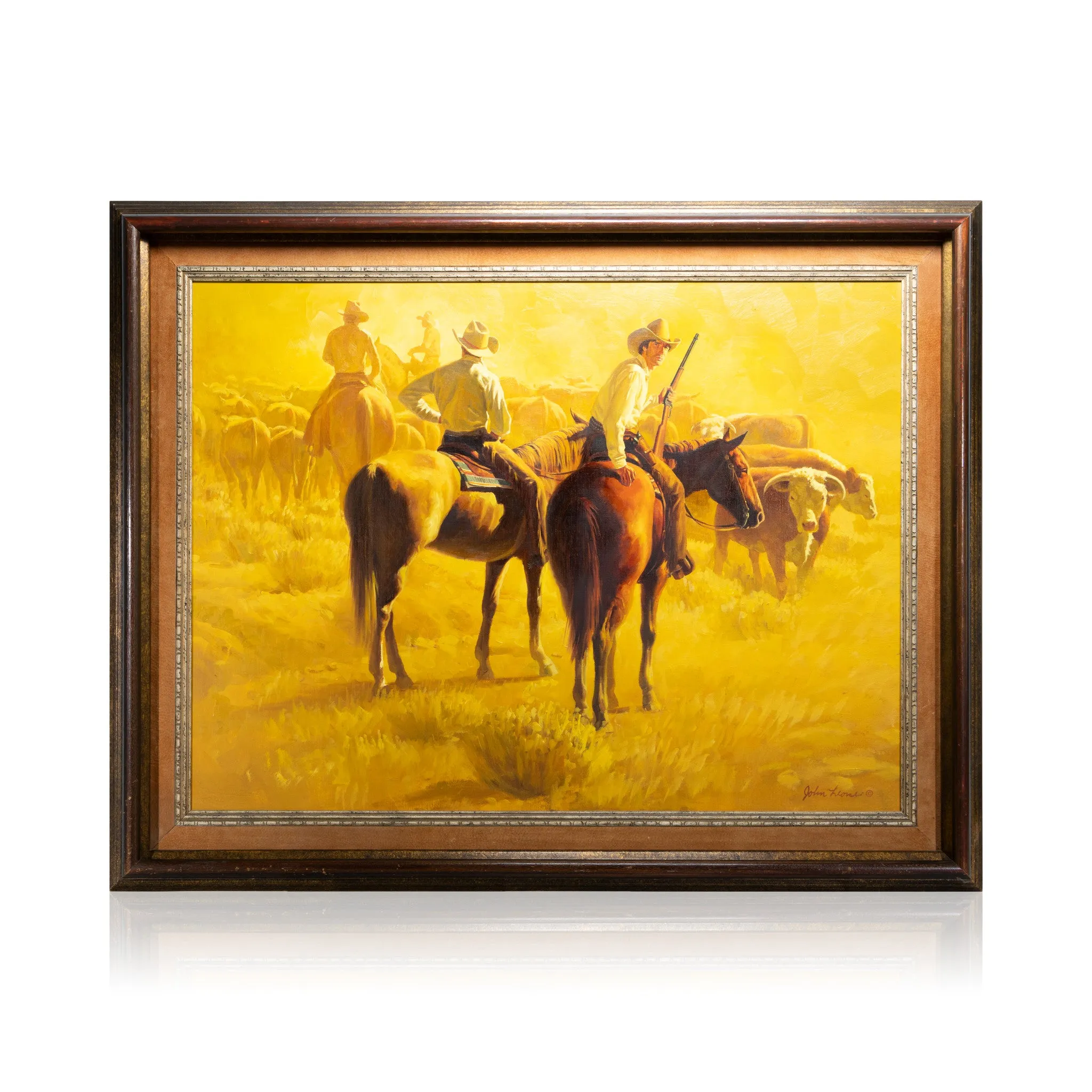 "Roundup Cattle" by John Leone