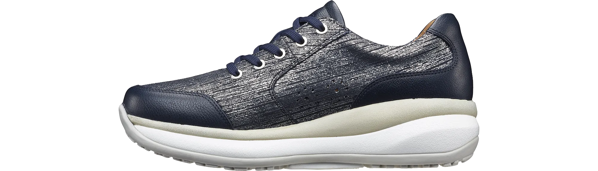 Rachel W blue metallic