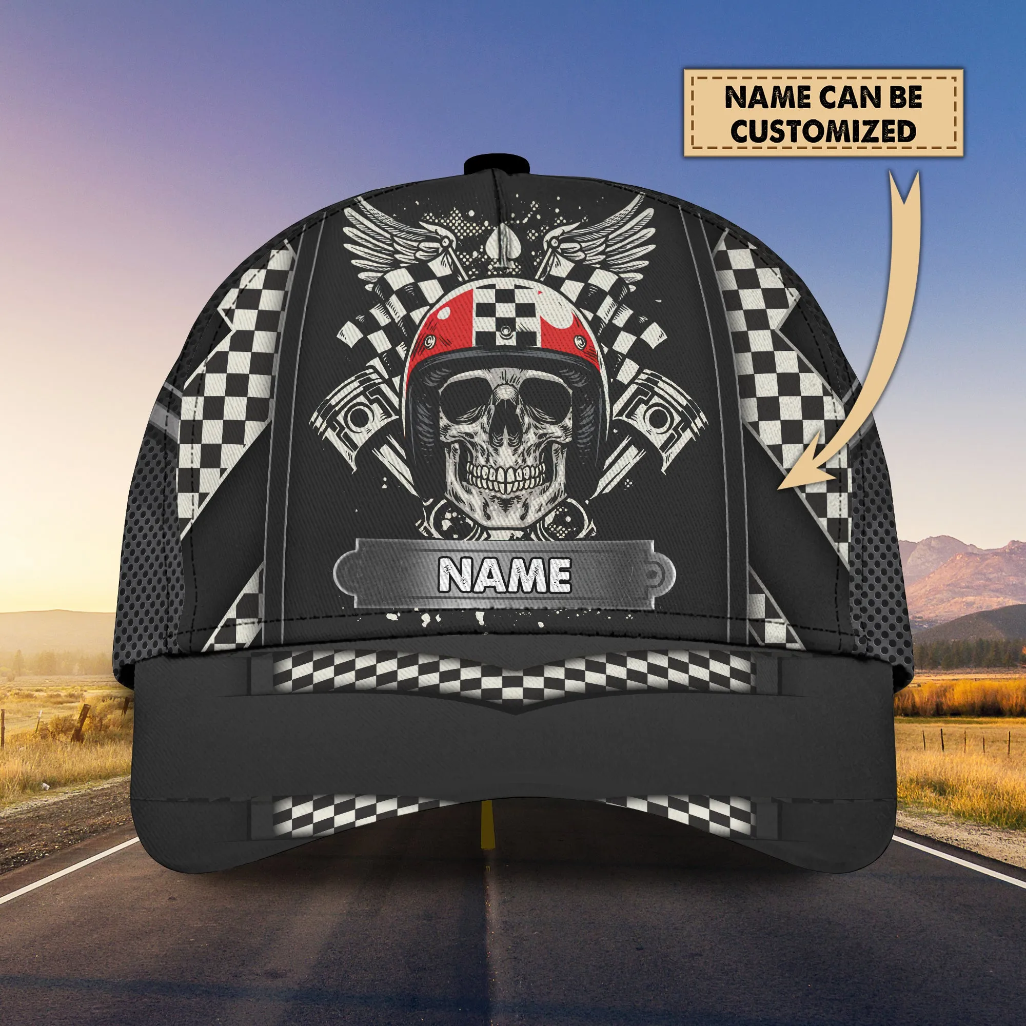 Racing American classic cap Td97