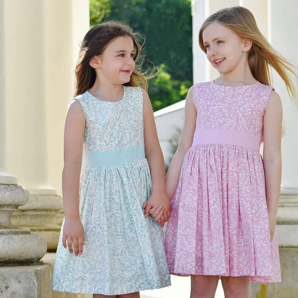 [Re:Coat] Bloomsbury Girls Celebration Dress - London Rose (1-2y, 3-4y)