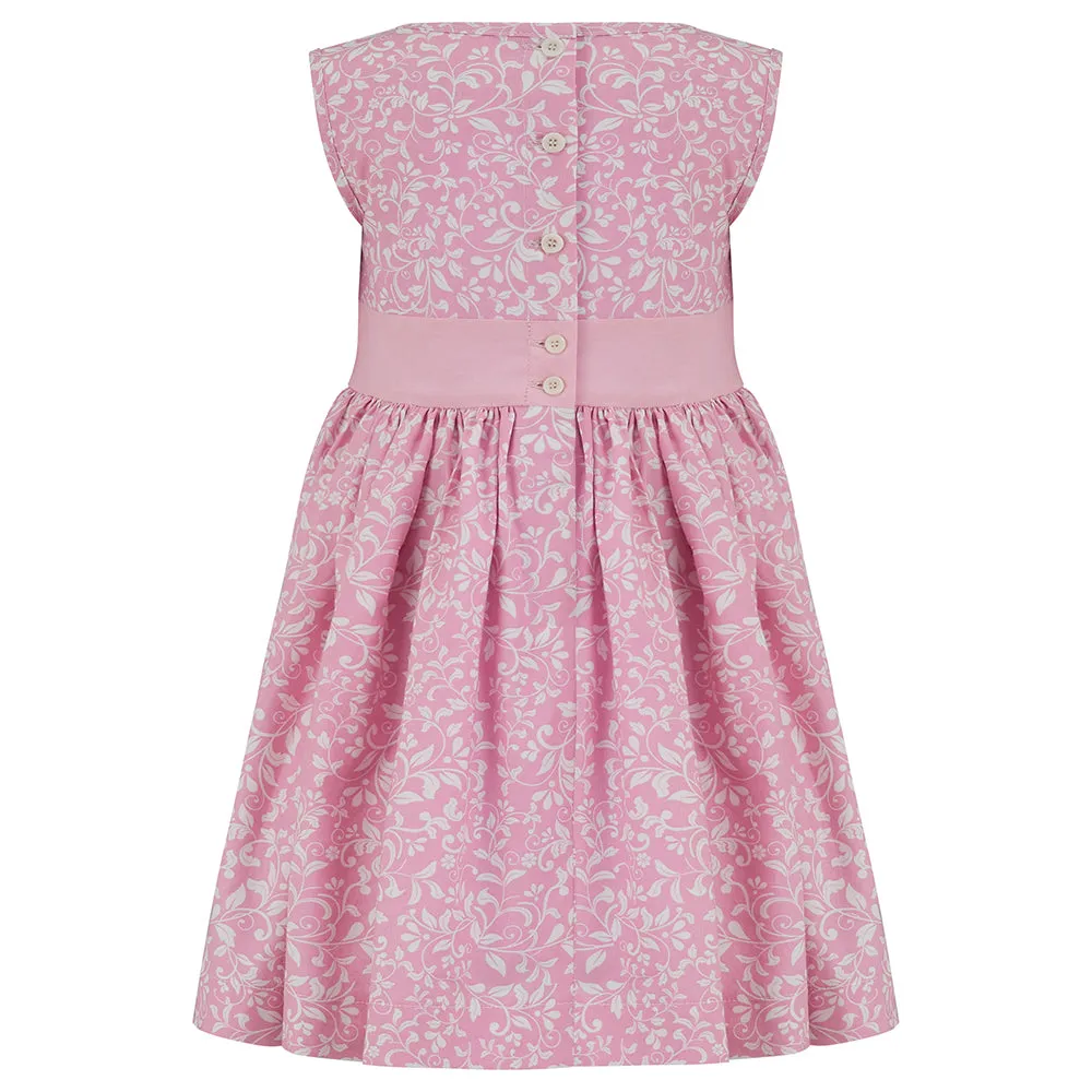 [Re:Coat] Bloomsbury Girls Celebration Dress - London Rose (1-2y, 3-4y)