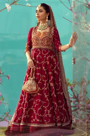 Red Bridal Dress for Barat in Lehenga and Gown Style