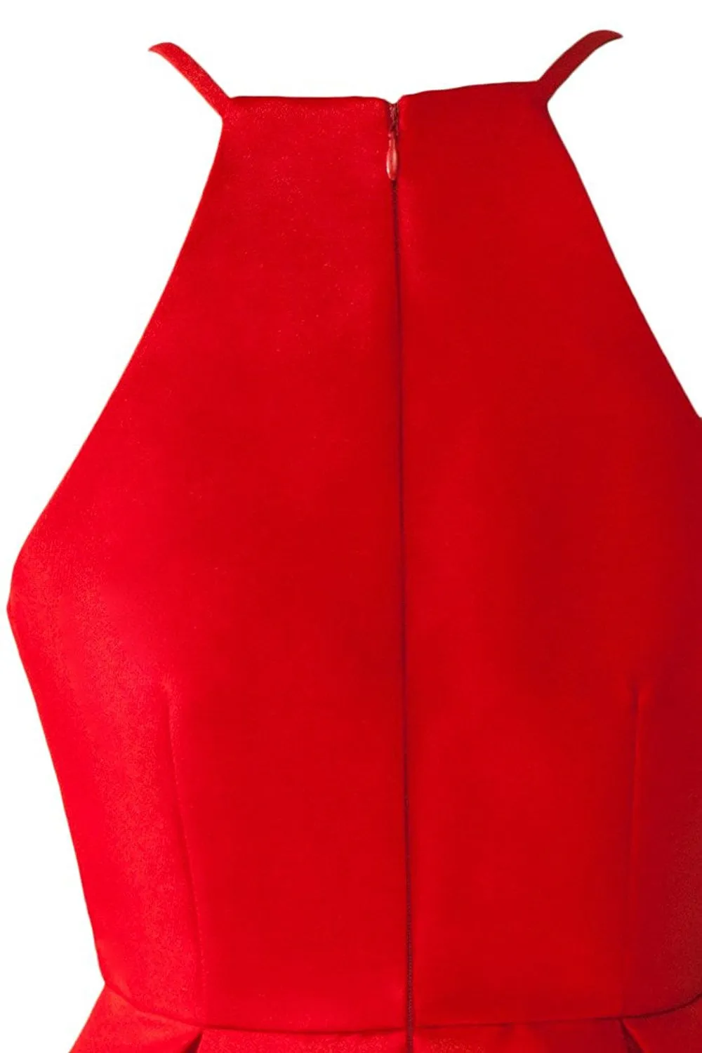 Red Homecoming Short Cocktail Party Dress